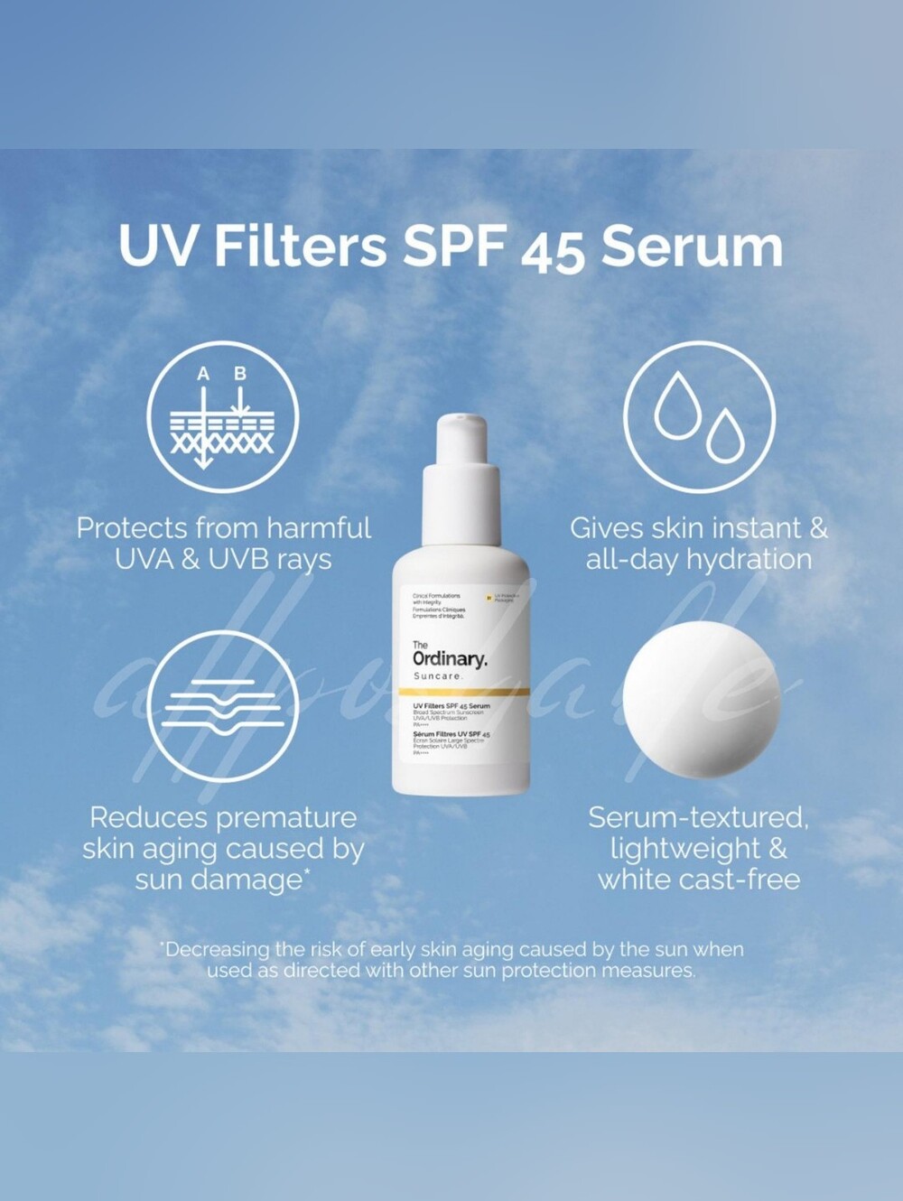 ⭐️ONLY ONE⭐️ The Ordinary UV Filters SPF 45 Serum
